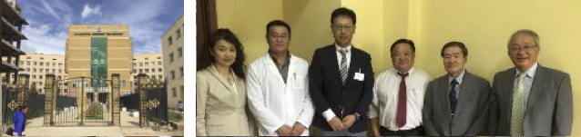 The President of Toranomon Hospital Pays Courtesy Calls on JCMT-related Organizations in Mongolia